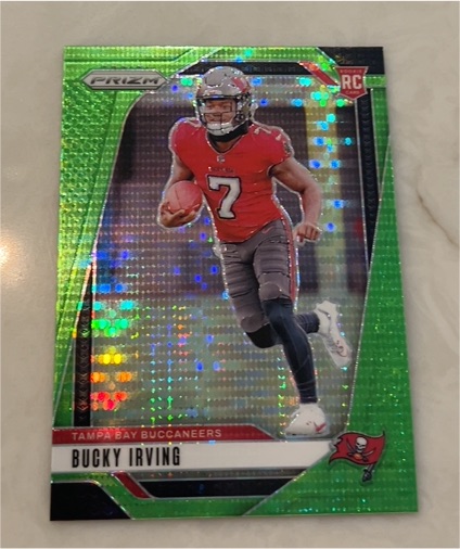 2024 Panini Prizm #316 Bucky Irving — front