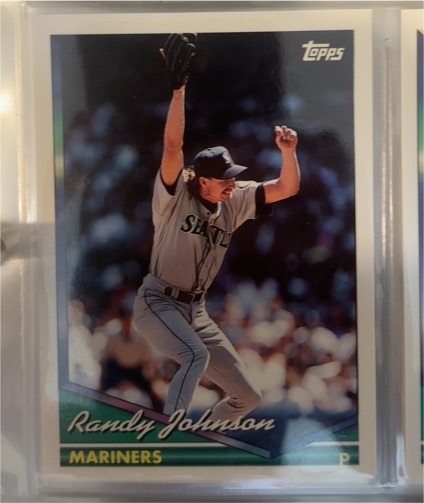 1994 Topps #290 Randy Johnson — front