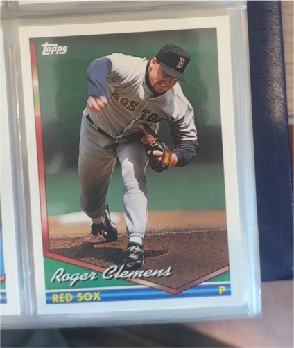 1994 Topps #720 Roger Clemens — front