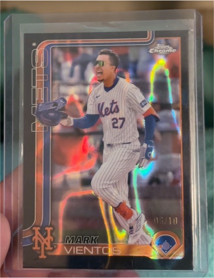 2025 Topps Chrome #129 Mark Vientos — front