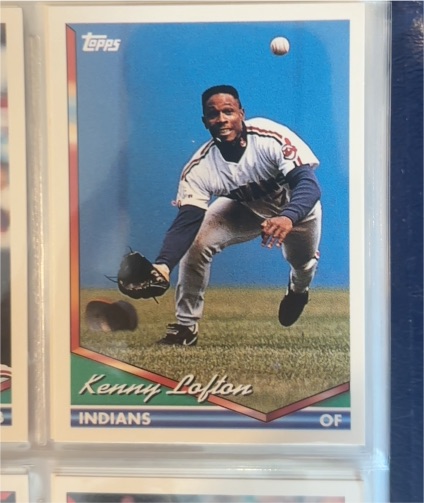 1994 Topps #149 Kenny Lofton — front