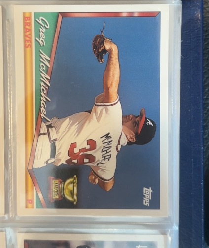 1994 Topps #81 Greg McMichael — front