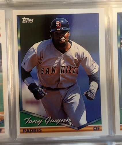 1994 Topps #620 Tony Gwynn — front