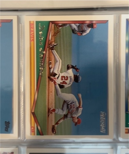 1994 Topps #375 Deion Sanders — front