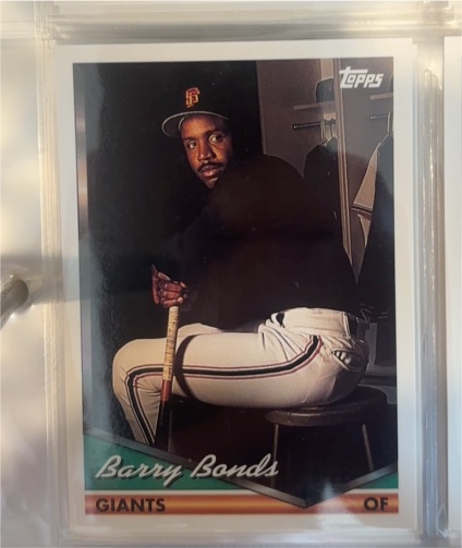 1994 Topps #700 Barry Bonds — front