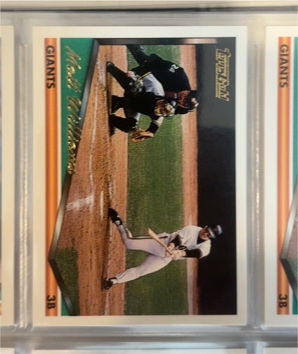 1994 Topps #225 Matt Williams — front