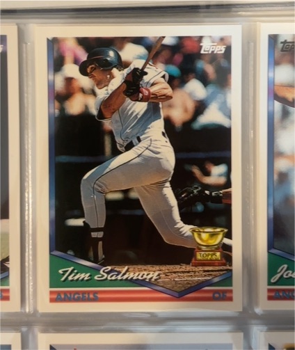 1994 Topps #397 Tim Salmon — front