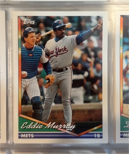 1994 Topps #65 Eddie Murray — front