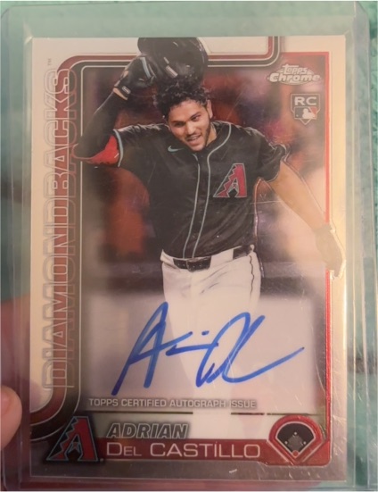 2025 Topps Chrome #RA-AD Adrian Del Castillo — front