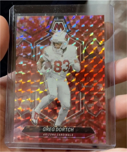 2024 Panini Mosaic #4 Greg Dortch — front