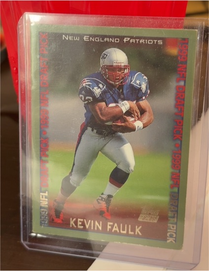 1999 Topps #334 Kevin Faulk — front