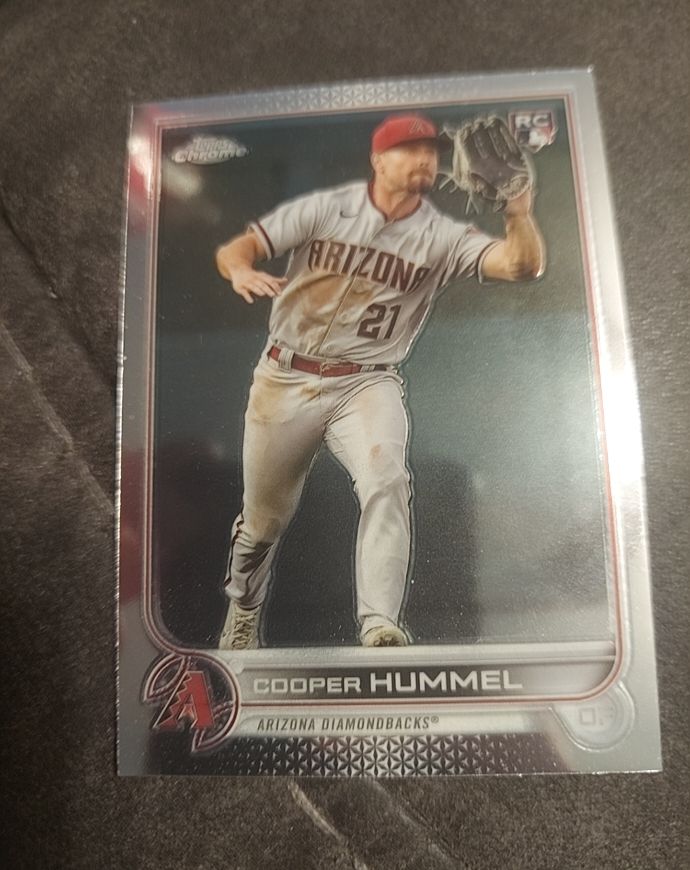 2022 Topps Chrome Update #USC185 Cooper Hummel — front