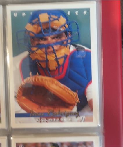 1993 Upper Deck #123 Ivan Rodriguez — front