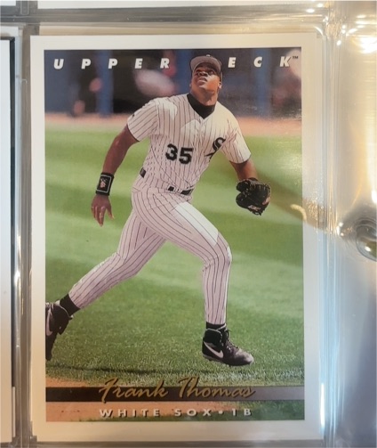1993 Upper Deck #555 Frank Thomas — front