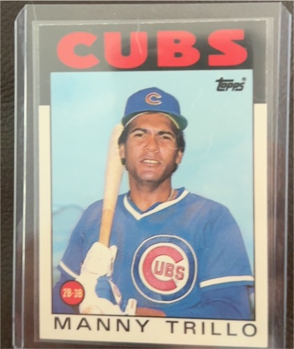 1986 Topps Traded #117T Manny Trillo — front
