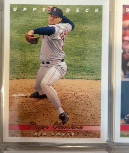 1993 Upper Deck #135 Roger Clemens — front