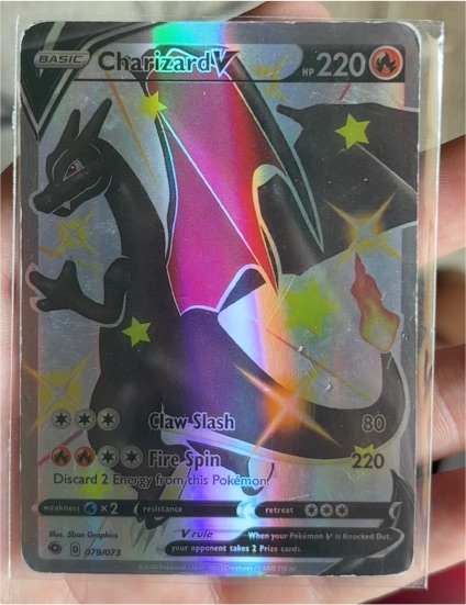 2020 Pokémon Champion's Path #079 Charizard V — front