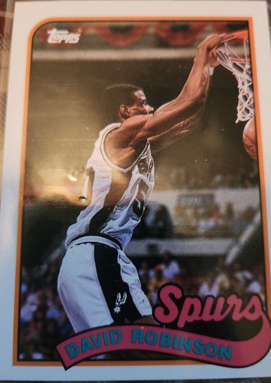1992-93 Topps Archives #130 David Robinson San Antonio Spurs — front
