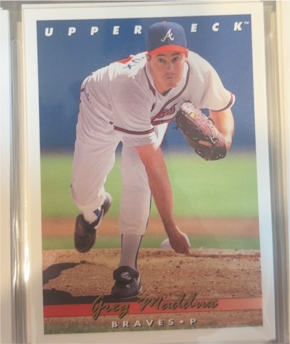 1993 Upper Deck #535 Greg Maddux — front