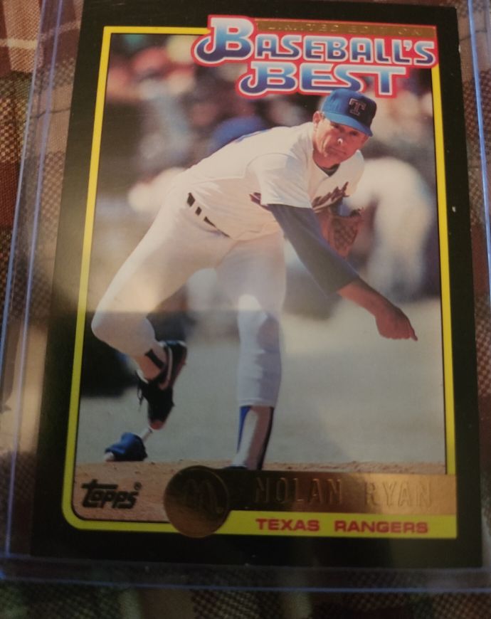1990 Topps #169 Nolan Ryan — front