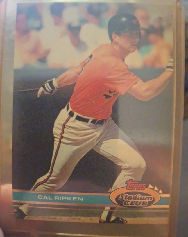 1991 Topps Stadium Club #430 Cal Ripken Jr. — front