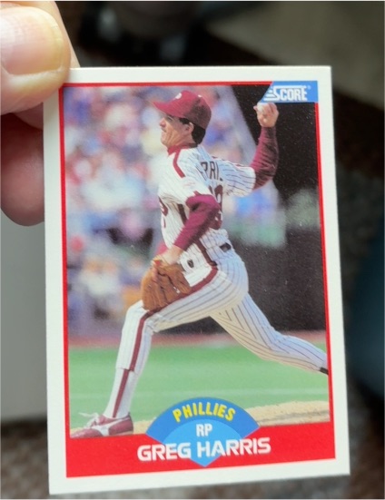 1989 Score #426 Greg Harris — front