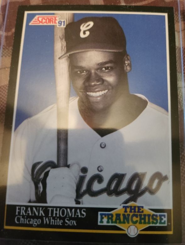 1991 Score #874 Frank Thomas — front