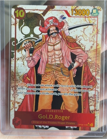 2024 One Piece OP09-118 Gol.D.Roger — front
