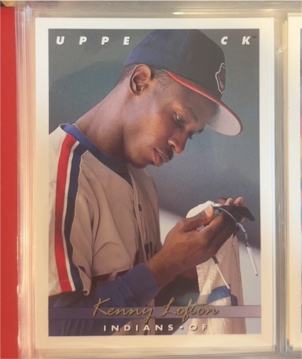 1993 Upper Deck #262 Kenny Lofton — front