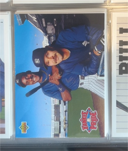 1993 Upper Deck #47 Roberto Kelly / Don Mattingly — front