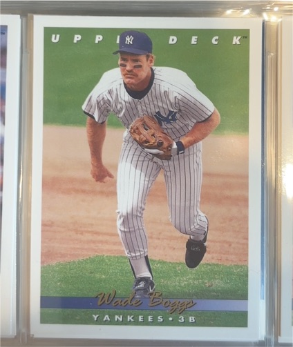 1993 Upper Deck #556 Wade Boggs — front