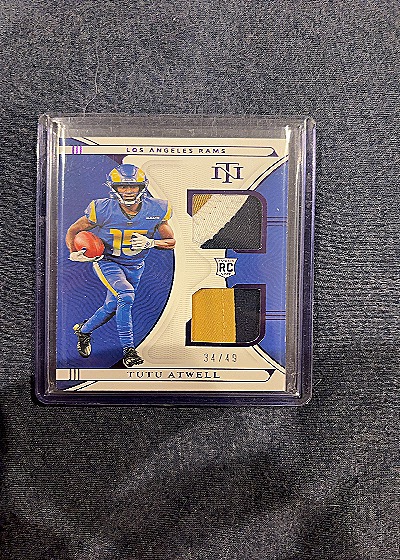 2021 Panini National Treasures #34 Tutu Atwell — front