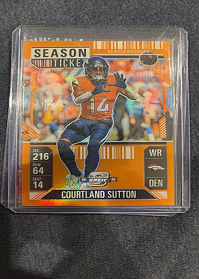 2024 Panini Contenders Optic #16 Courtland Sutton — front