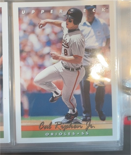 1993 Upper Deck #585 Cal Ripken Jr. — front
