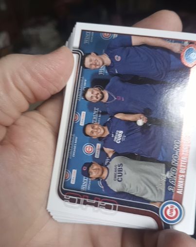 2025 Topps Series 2 #517 Shota Imanaga 3 and No-No Chicago Cubs — front