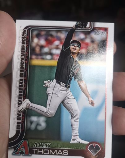 2025 Topps Series 2 #428 Alek Thomas — front