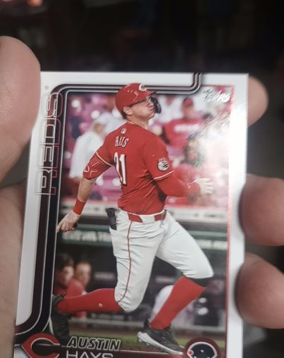 2025 Topps Series 2 #613 Austin Hays — front
