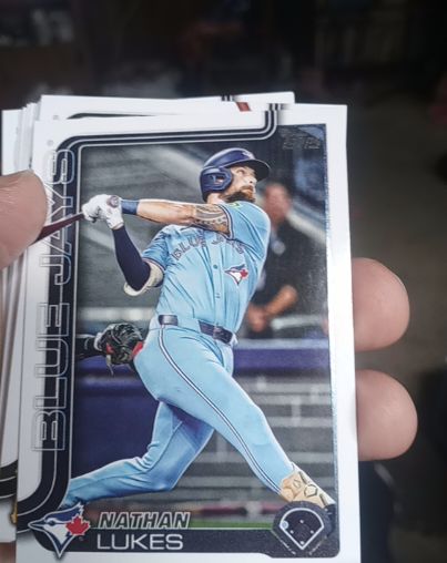 2025 Topps Series 2 #420 Nathan Lukes — front