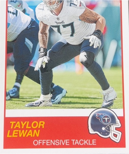 2019 Panini Score #325 Taylor Lewan — front