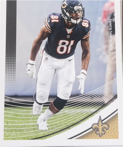 2018 Donruss #52 Cameron Meredith — front
