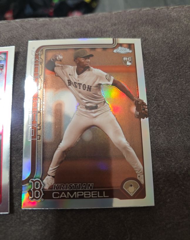 2025 Topps Chrome #171 Kristian Campbell — front