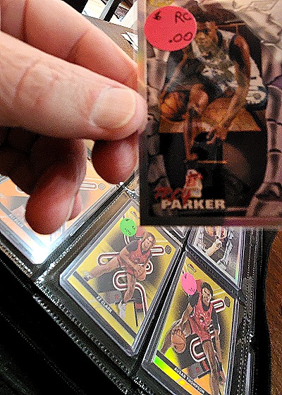 1999 Fleer #RC Tony Parker Rookie Card — front