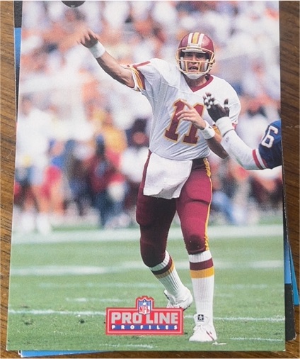 1992 Pro Line Profiles #2 Mark Rypien — front
