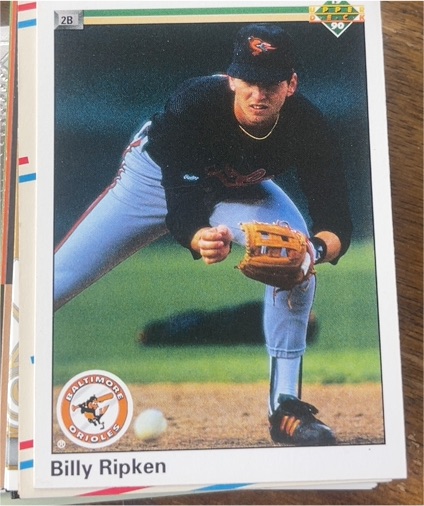 1990 Upper Deck #184 Billy Ripken — front