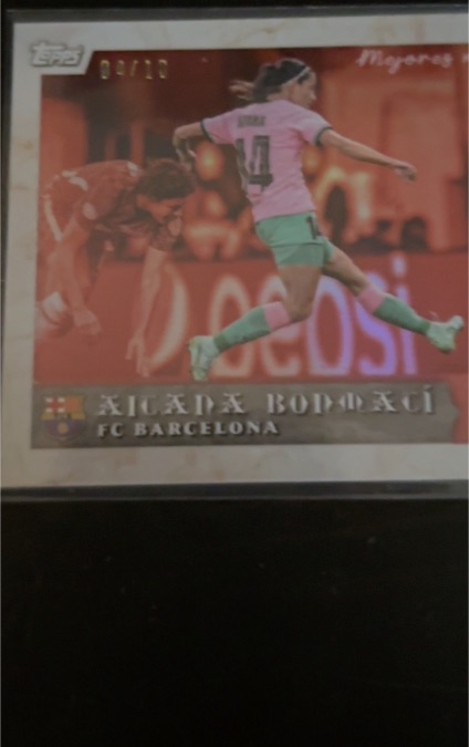 2023 Topps Aitana Bonmatí #08/10 FC Barcelona — front