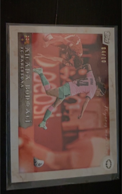 2004 Topps #04/10 Mika Roman FC Barcelona — front