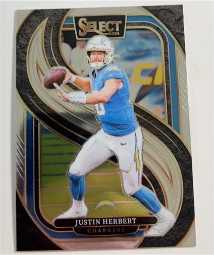 2024 Panini Select #131 Justin Herbert — front
