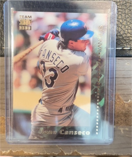 1994 Topps Team Stadium Club #250 Jose Canseco — front