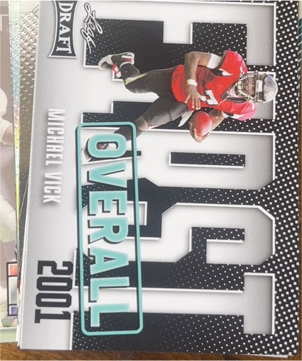 2023 Leaf Draft #9 Michael Vick — front