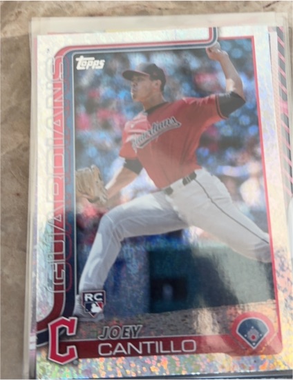 2025 Topps #318 Joey Cantillo — front